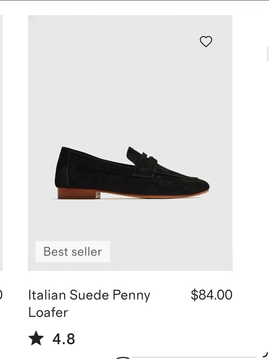 Quince Shoes - Quince Black Suede Penny Loafer